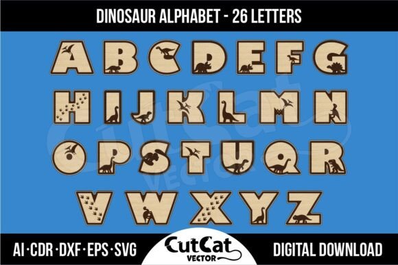 Download Magnetic Alphabet Dinosaurs - 26 Letters - Letters Collection