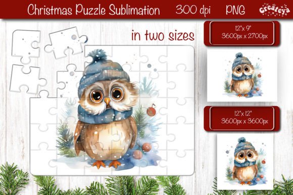 Download Christmas Puzzle PNG Owl Kids Puzzle - Premium Resources