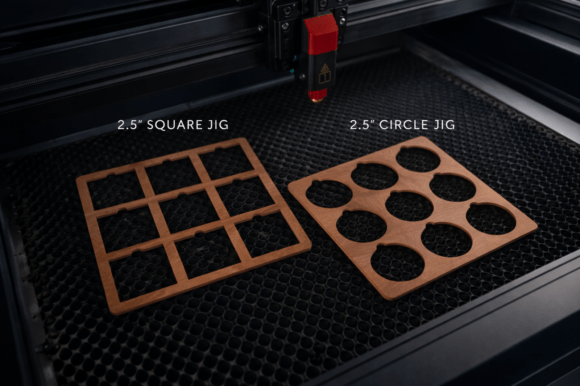 Download 2.5 Inch Wood Jig Laser Cut Template 704 - Laser cut template Collection