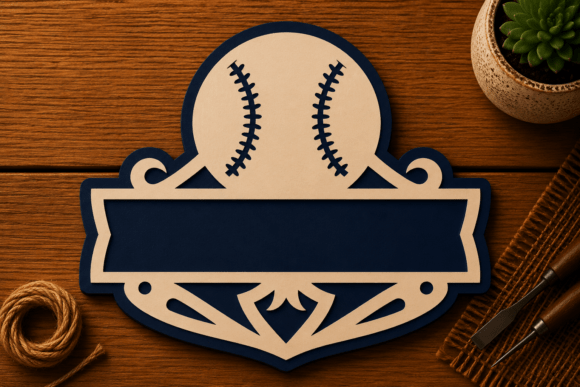 Download Baseball Name Sign Frame Laser Cut SVG - Baseball name sign Collection