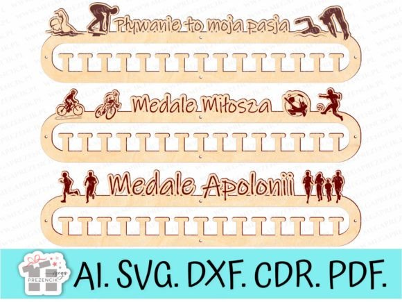 Download Personalized Laser Cut Medal Hanger SVG - Premium Resources